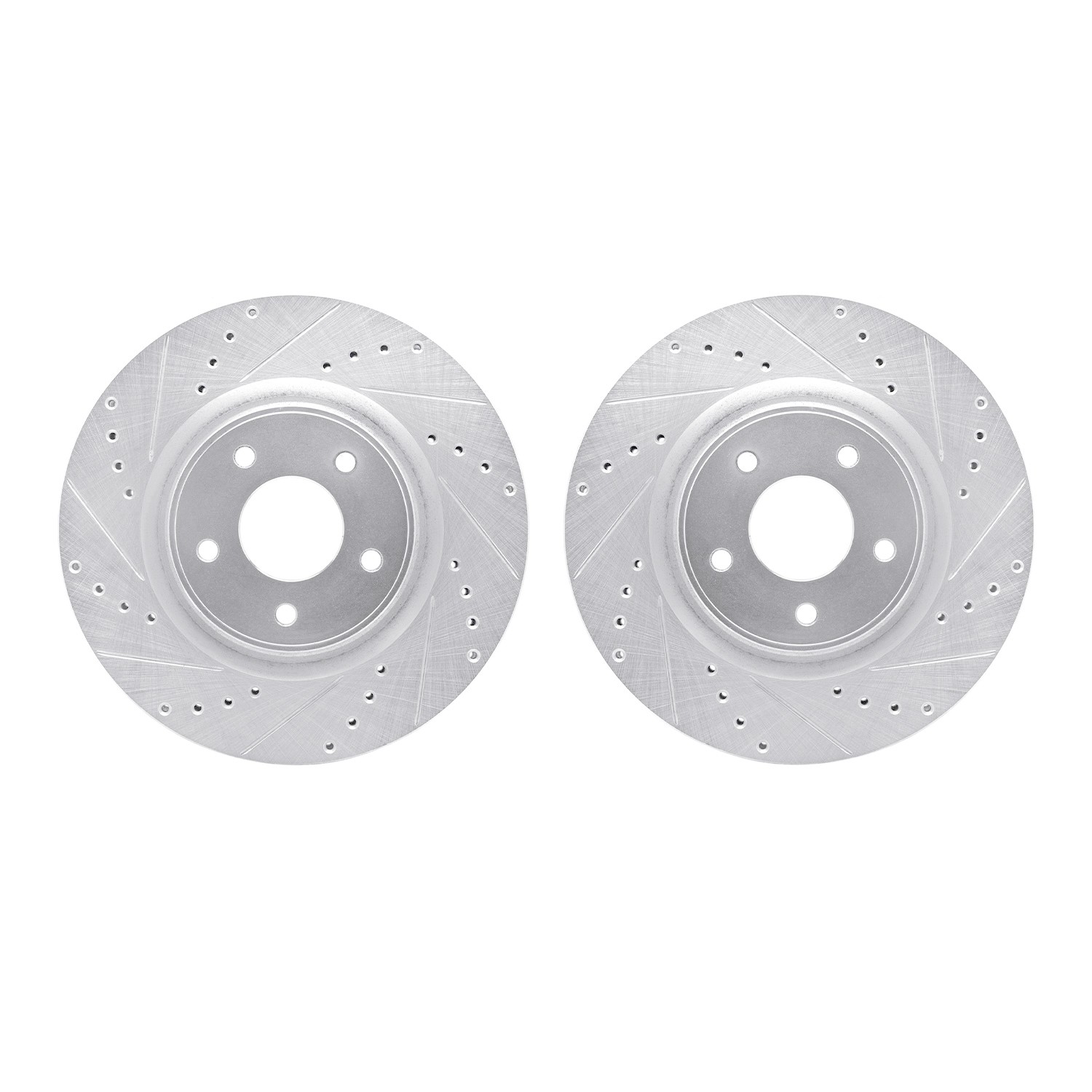 R1 Concepts® WGPN1-67068 Front Brake Disc, Cross-drilled and