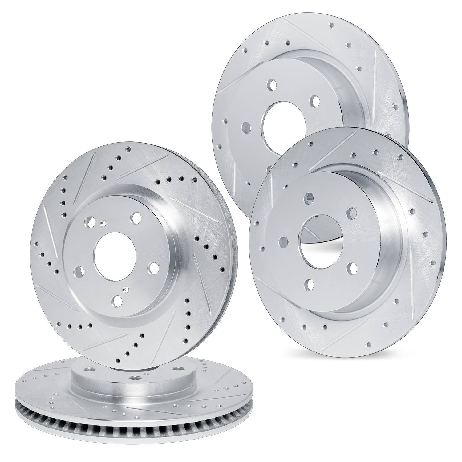 R1 Concepts Brake Disc eLINE Black Series, Front & Rear, 1 Year Limited Warranty WGPN2-42042
