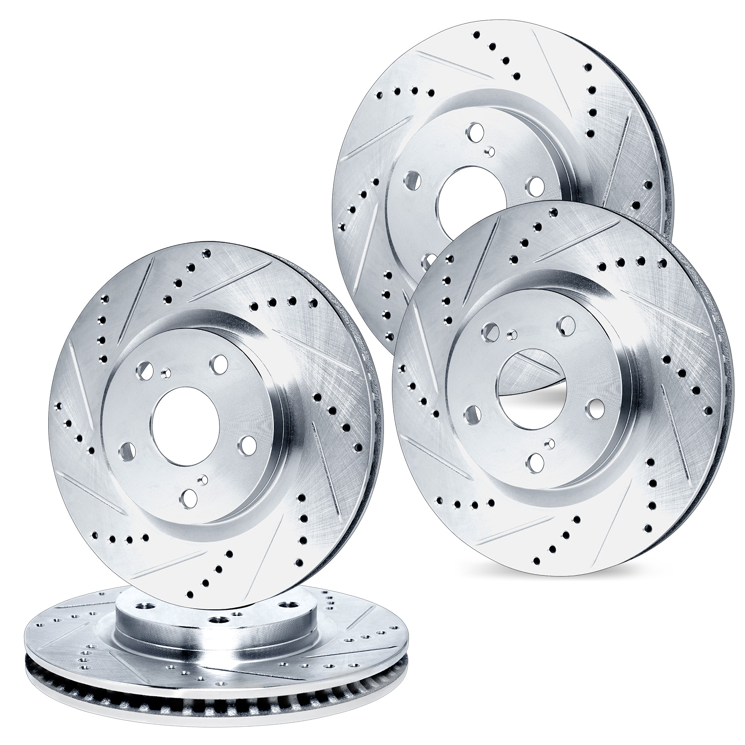 R1 Concepts Brake Disc eLINE Black Series, Front & Rear, 1 Year Limited Warranty WGPN2-45001