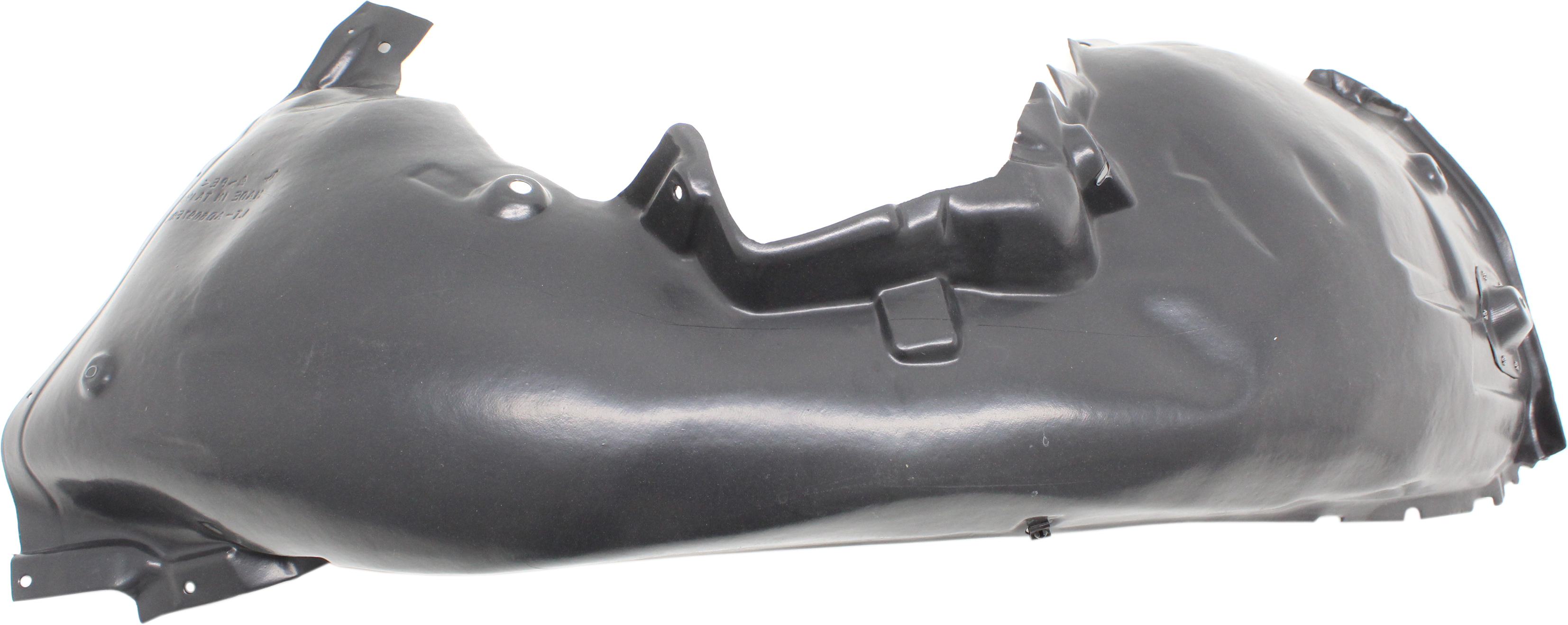 Replacement Fender Liner, Front, Driver Side, Rear Section, 1-year unlimited-mileage warranty RA22210010