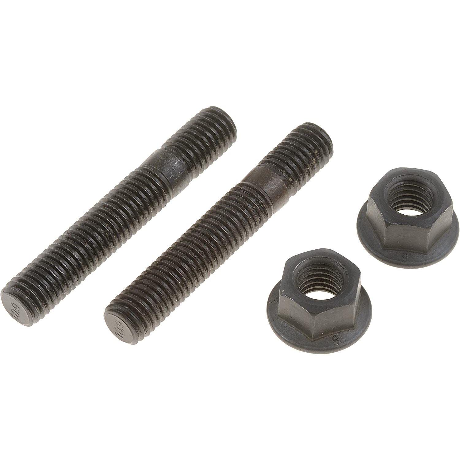 03124 Help Series Exhaust Stud - Direct Fit, Kit - Dorman 03124 Front Exhaust Flange Hardware Kit - M10-1.5 x 62mm Compatible with Select Ford / Mercury Models - Dorman - HELP Exhaust Flange Stud and Nut 03124 - Exhaust Flange Hardware Kit - M10-1.5 x 62mm