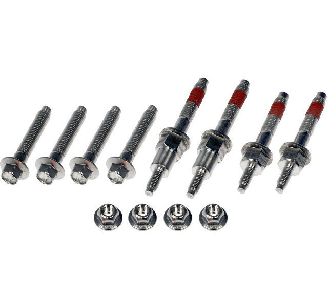 03218HP Help Series Exhaust Manifold Hardware - Dorman 03218HP Exhaust Manifold Mount Hardware Kit Stainless Steel Compatible with Select Models (OE FIX) - Dorman - HELP Exhaust Manifold Hardware Kit 03218HP - Exhaust Manifold Mount Hardware Kit Stainless Steel