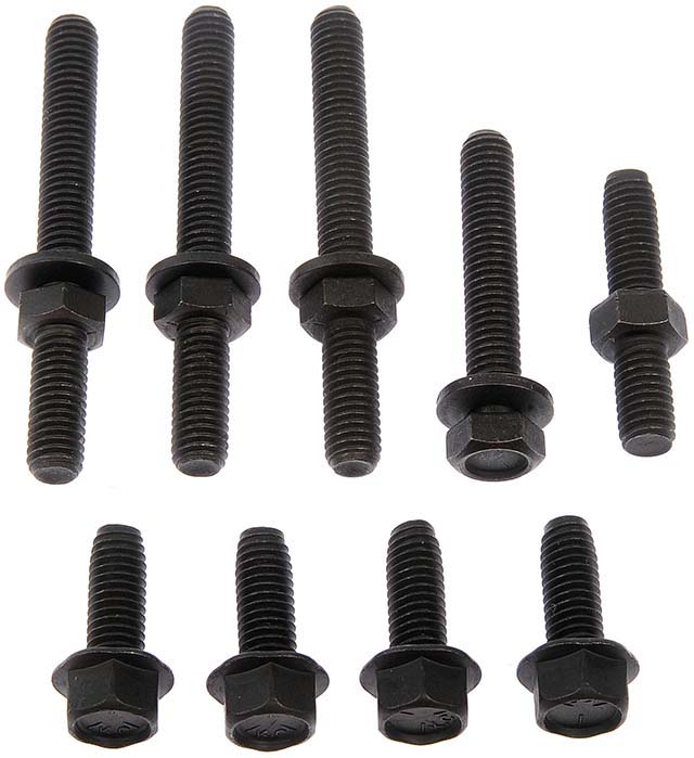 03407B Help Series Exhaust Manifold Hardware - Dorman 03407B Exhaust Manifold Hardware Kit Compatible with Select Ford / Lincoln / Mercury Models - Dorman - HELP Exhaust Manifold Hardware Kit 03407B - Exhaust Manifold Hardware Kit