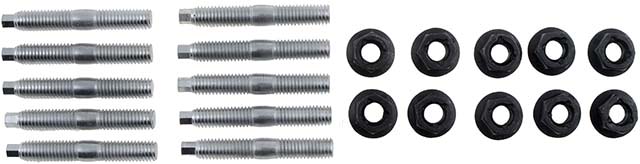 03411B Help Series Exhaust Manifold Hardware - Dorman 03411B Exhaust Manifold Hardware Kit Compatible with Select Ford / Lincoln / Mercury Models - DORMAN Exhaust Manifold Hardware Kit for Ford - Dorman - HELP Exhaust Manifold Hardware Kit 03411B - Exhaust Manifold Hardware Kit