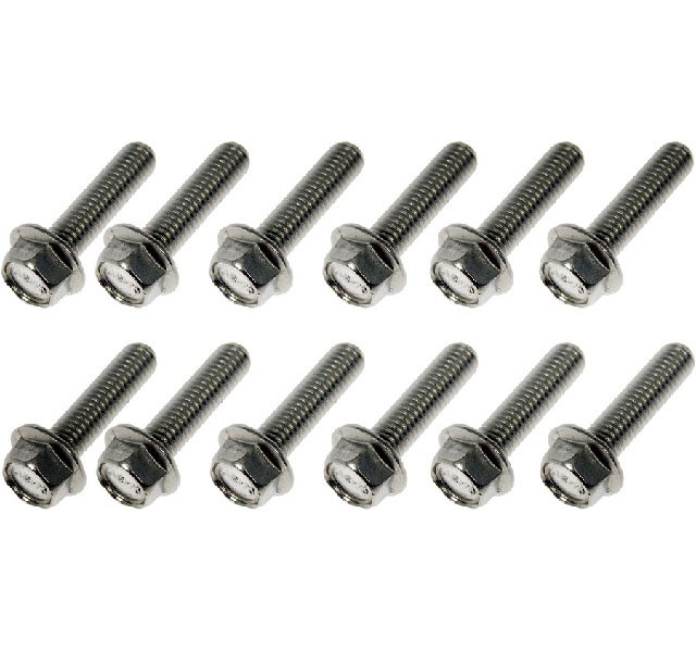 03413HP Help Series Exhaust Manifold Hardware - Dorman 03413HP Exhaust Manifold Hardware Kit - M8-1.25 Stainless Steel Compatible with Select Models (OE FIX) - Dorman - HELP Exhaust Manifold Hardware Kit 03413HP - Exhaust Manifold Hardware Kit - M8-1.25 Stainless Steel