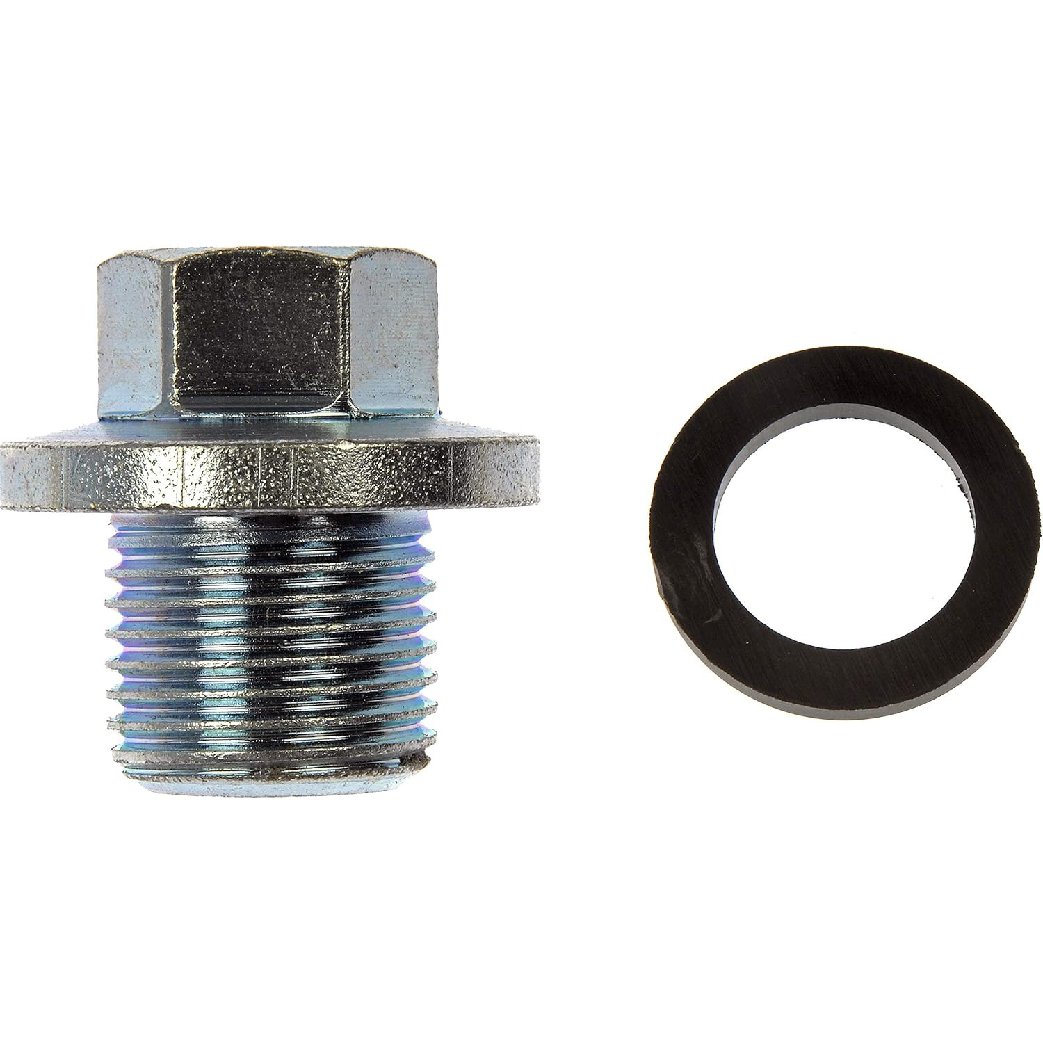 090-024CD AutoGrade Series Oil Drain Plug - Silver, Carbon Steel, Standard, Direct Fit, Sold Individually - Dorman 090-024CD Oil Drain Plug Standard 5/8-18, Head Size 9/16 In. Compatible with Select Models - Dorman Engine Oil Drain Plug 090-024CD - Oil Drain Plug Standard 5/8-18, Head Size 9/16 In. - Oil Drain Plug Standard 5/8-18, Head Size 9/16 In. - Oil Pan Drain Plug - This replacement engine oil drain plug is a direct replacement for a damaged or worn original equipment drain plug, precisely matching the thread pitch to ensure a quality seal. - Chevrolet 1995-90, Chrysler 1961-59, Dodge 1963-59, Plymouth 1963-59, Plymouth 1932-28