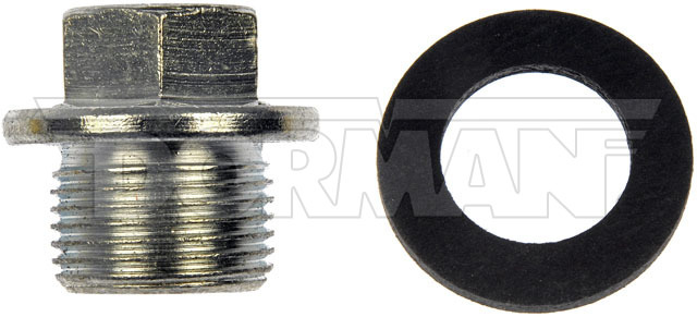 090-040CD AutoGrade Series Oil Drain Plug - Silver, Carbon Steel, Flanged hex, Direct Fit, Sold Individually - Dorman 090-040CD Oil Drain Plug Standard M20-1.50, Head Size 17Mm Compatible with Select Models - Dorman Engine Oil Drain Plug 090-040CD - DORMAN M20-1.5 mm Engine Oil Drain Plug for Chevrolet - Silver - Oil Drain Plug Standard M20-1.50, Head Size 17Mm - Oil Drain Plug Standard M20-1.50, Head Size 17Mm - Oil Pan Drain Plug - This replacement engine oil drain plug is a direct replacement for a damaged or worn original equipment drain plug, precisely matching the thread pitch to ensure a quality seal. - 2021-70 - Standard Engine Oil Drain Plug: M20x1.5 Thread, 17 mm Head, 1 Pack