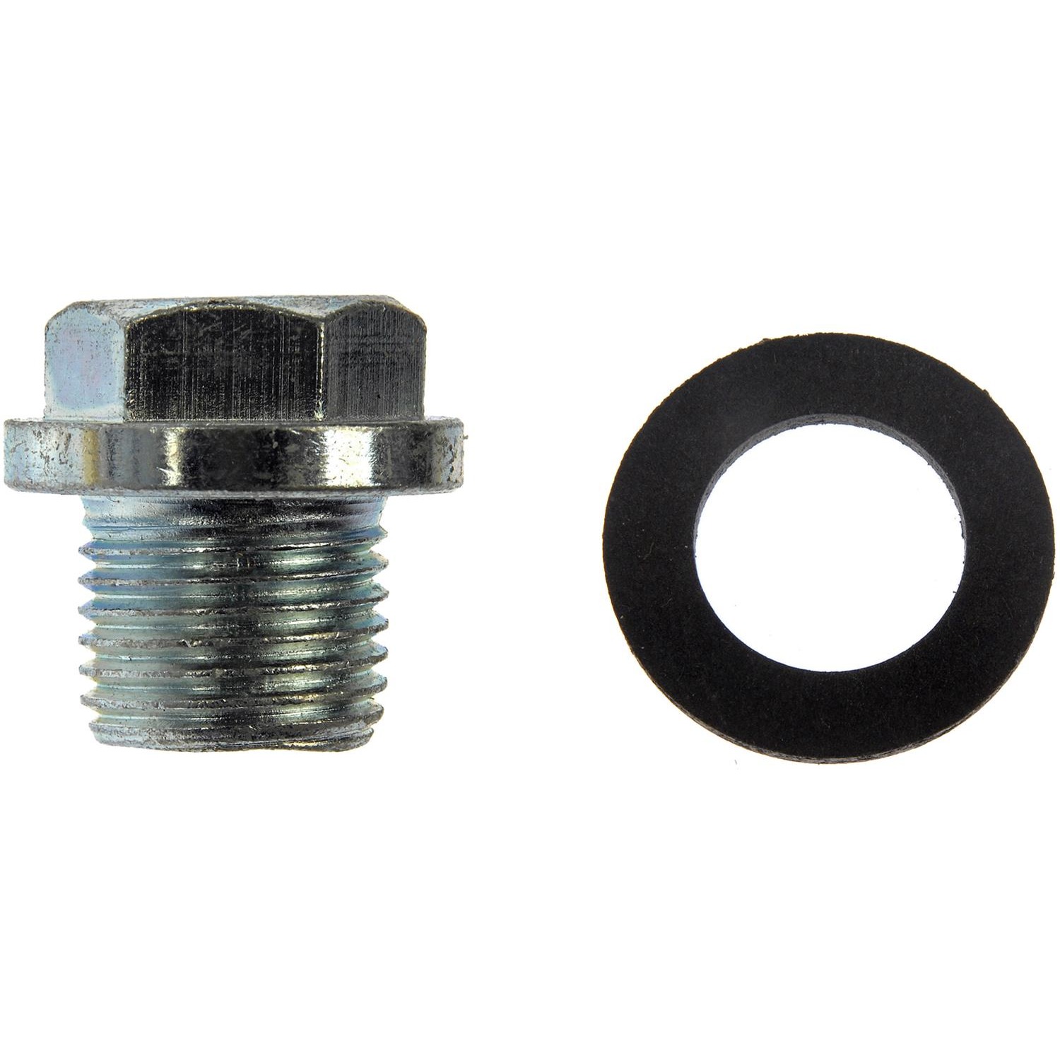 090-054CD AutoGrade Series Oil Drain Plug - Silver, Steel, Direct Fit, Sold Individually - Dorman 090-054CD Oil Drain Plug Standard M16-1.50, Head Size 17Mm Compatible with Select Models - Dorman Engine Oil Drain Plug 090-054CD - Oil Drain Plug Standard M16-1.50, Head Size 17Mm - Oil Drain Plug Standard M16-1.50, Head Size 17Mm - Oil Pan Drain Plug - This replacement engine oil drain plug is a direct replacement for a damaged or worn original equipment drain plug, precisely matching the thread pitch to ensure a quality seal. - 2023-11, 1996-71 - Standard Engine Oil Drain Plug: M16-1.5 Thread, 17 mm Head, 1 Pack