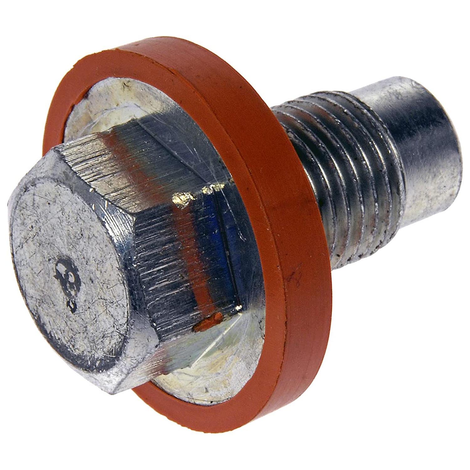 090-058.1 AutoGrade Series Oil Drain Plug - Natural, Steel, Pilot point, Direct Fit, Sold Individually - Dorman 090-058.1 Oil Drain Plug Pilot Point Molded Gasket 1/2-20, Head Size 5/8 In. Compatible with Select Models - DORMAN 1/2"-20 Engine Oil Drain Plug for Dodge - Silver - Dorman Engine Oil Drain Plug 090-058.1 - OIL DRAIN PLUG - Oil Drain Plug Pilot Point Molded Gasket 1/2-20, Head Size 5/8 In. - Oil Pan Drain Plug - This replacement engine oil drain plug is a direct replacement for a damaged or worn original equipment drain plug, precisely matching the thread pitch to ensure a quality seal. - Chrysler 1999-90, Dodge 2005-90, Eagle 1997-93, Jeep 2006-91, Mitsubishi 1999-98, Plymouth 1999-90 - Pilot Point Engine Oil Drain Plug: 1/2-20 Thread, 5/8 " Head, 1 Pack