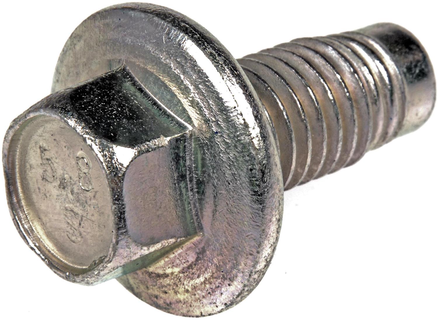 090-175CD AutoGrade Series Oil Drain Plug - Silver, Steel, Direct Fit, Sold Individually - Dorman 090-175CD Oil Drain Plug Pilot Point M12-1.75, Head Size 15mm Compatible with Select Models - Dorman Engine Oil Drain Plug 090-175CD - DORMAN M12-1.75 Engine Oil Drain Plug for Ford - Silver - Oil Drain Plug Pilot Point M12-1.75, Head Size 15mm - Oil Drain Plug Pilot Point M12-1.75, Head Size 15mm - Oil Pan Drain Plug - This replacement engine oil drain plug is a direct replacement for a damaged or worn original equipment drain plug, precisely matching the thread pitch to ensure a quality seal. - 2023-90 - Standard Engine Oil Drain Plug: M12x1.75 Thread, 15 mm Head, 1 Pack