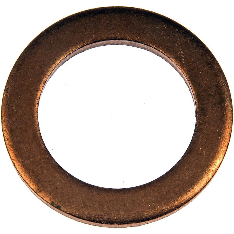 097-830CD AutoGrade Series Oil Drain Plug Gasket - Direct Fit - Copper Drain Plug Gasket, Fits 11/16, M18 - Dorman 097-830CD Copper Drain Plug Gasket, Fits 11/16, M18 Compatible with Select Dodge / Subaru Models, 2 Pack - Dorman Engine Oil Drain Plug Gasket 097-830CD - Oil Drain Plg Gasket - Copper Drain Plug Gasket, Fits 11/16, M18 - Drain Plug O-Ring - Oil Pan Drain Plug Gasket - Oil Drain Plug Seal - These oil drain plug gaskets are designed to specific sizes and standards for reliable replacement at every oil change. - Dodge 1993-90, Porsche 2023-97, Subaru 1973-72