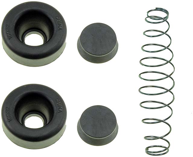 101673 Wheel Cylinder Repair Kit - Direct Fit - Dorman 101673 Rear Drum Brake Wheel Cylinder Kit Compatible with Select Models - Drum Brake Wheel Cylinder Repair Kit - WHEEL CYL REPAIR KIT - Drum Brake Wheel Cylinder Repair Kit - Drum Brake Wheel Cylinder Kit - The components in this drum brake wheel cylinder kit are designed to match the original parts required to repair the wheel cylinder on specified vehicles. Made of quality components, this kit is engineered for reliable performance and durability. - 2006-79