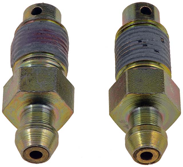 12709 Help Series Brake Bleed Screw - Direct Fit, Sold Individually - Brake Bleeder Screws - Quick Bleeders - M10-1.0 X 35mm - Dorman 12709 Brake Bleeder Screws - Quick Bleeders - M10-1.0 X 35mm Compatible with Select Lexus/Toyota Models, 2 Pack - Dorman Brake Bleeder Screw 12709