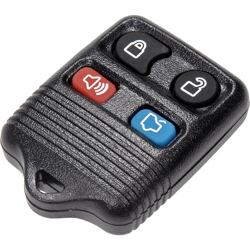 13607 Help Series Keyless Remote Case - Dorman 13607 Keyless Entry Transmitter Cover Compatible with Select Ford / Lincoln / Mercury Models, Black - DORMAN Keyless Remote Case - Keyless Remote Case