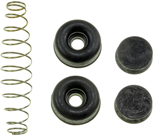13701 Wheel Cylinder Repair Kit - Direct Fit - Dorman 13701 Rear Drum Brake Wheel Cylinder Kit Compatible with Select Models - Drum Brake Wheel Cylinder Repair Kit - WCYL KIT - Drum Brake Wheel Cylinder Repair Kit - Drum Brake Wheel Cylinder Kit - The components in this drum brake wheel cylinder kit are designed to match the original parts required to repair the wheel cylinder on specified vehicles. Made of quality components, this kit is engineered for reliable performance and durability. - American Motors 1961-58, Jeep 1971-64, Packard 1957, Studebaker 1966-54