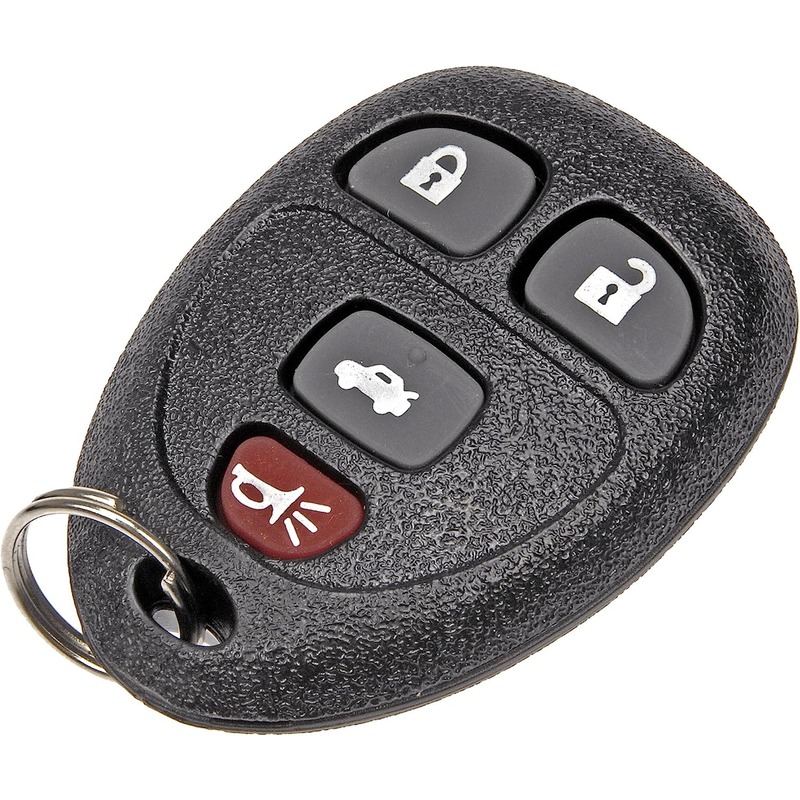 13735 Help Series Key Fob - Sold Individually - Dorman 13735 Keyless Entry Remote 4 Button Compatible with Select Buick / Chevrolet / Pontiac Models (OE FIX) - Keyless Entry Remote 4 Button