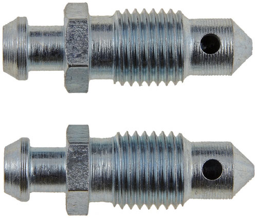 13901 Help Series Brake Bleed Screw - Direct Fit, Set of 2 - Bleeder Screws 3/8-24 X 1-1/4 In. - Dorman Brake Bleeder Screw 13901 - Dorman Help! 13901 Brake Bleeder - Dorman SCREWS