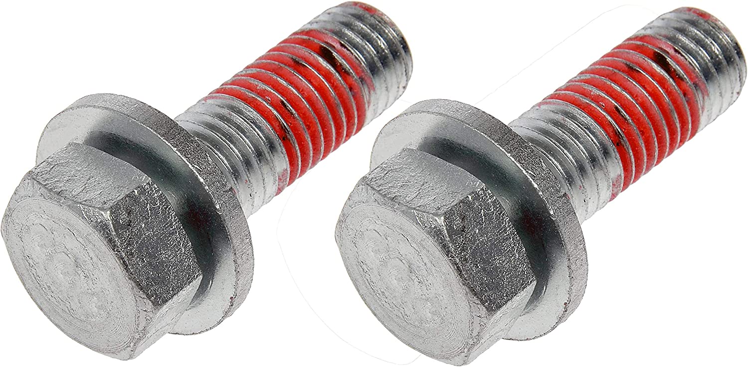 14990 Help Series Brake Caliper Bolt - Direct Fit, Set of 2 - Brake Caliper Bracket Bolts - Dorman 14990 Brake Caliper Bracket Bolts Compatible with Select Models, 2 Pack - Dorman Brake Caliper Bolt Guide Pin 14990