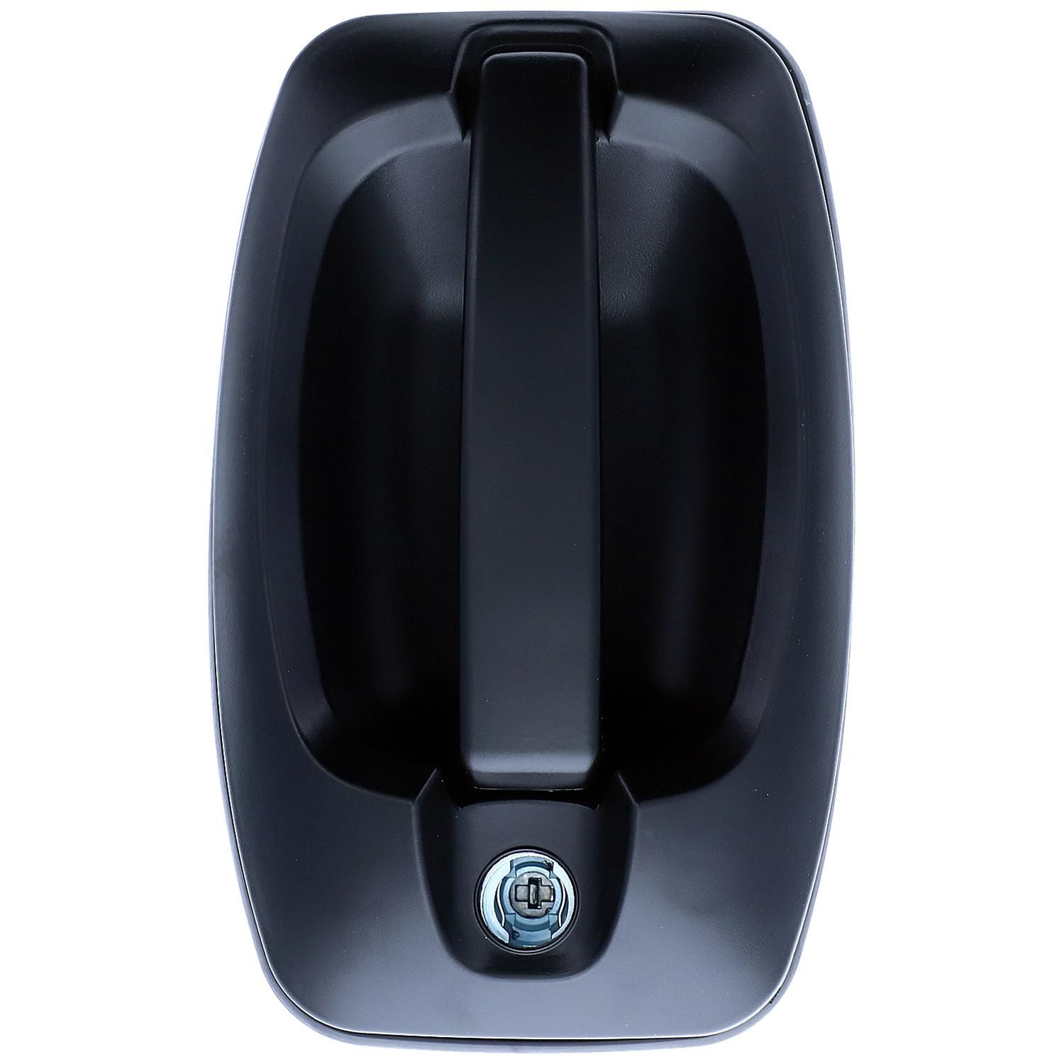 15708 Front, Driver Side Black Exterior Door Handle, With Key Hole, Help Series - Dorman - HELP Exterior Door Handle 15708 - Exterior Door Handle