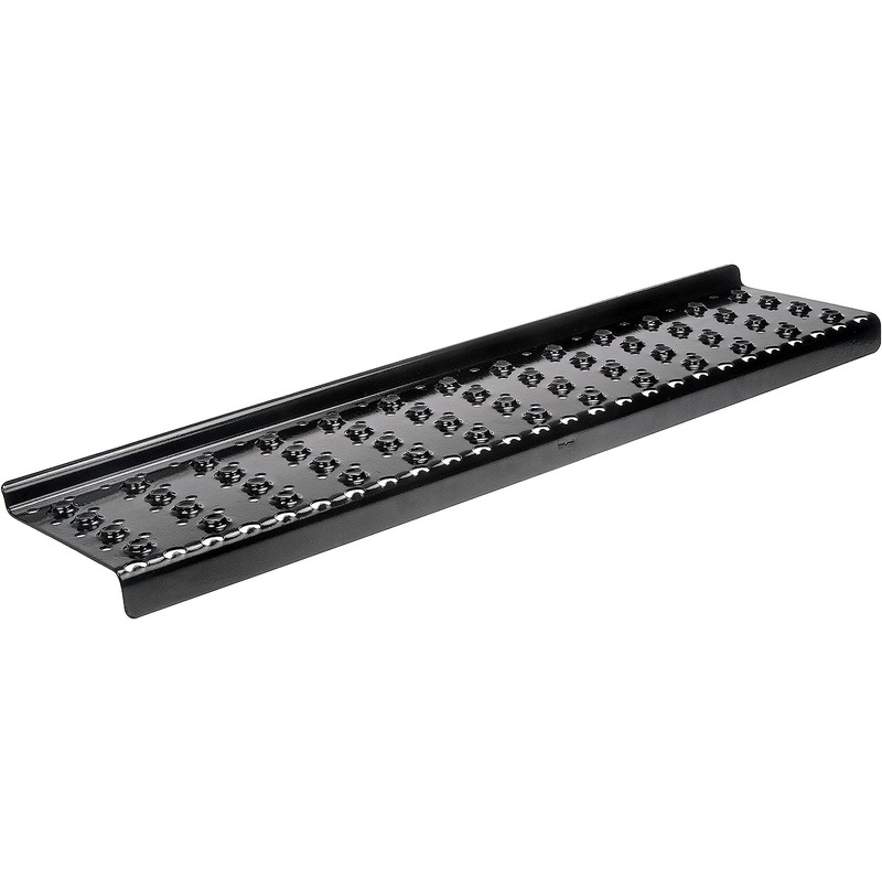 157-5101 Side Steps - Black, Steel, Direct Fit, Sold individually - Dorman 157-5101 Heavy Duty Step Compatible with Select Ford / International Models , Black - DORMAN Heavy Duty Truck Cab Side Step for Ford - Dorman Truck Step 157-5101 - Heavy Duty Step