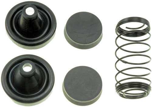 19381 Wheel Cylinder Repair Kit - Direct Fit - Dorman 19381 Drum Brake Wheel Cylinder Kit Compatible with Select Models - DORMAN Drum Brake Wheel Cylinder Repair Kit for Ford - Drum Brake Wheel Cylinder Repair Kit - WHEEL CYL REPAIR KIT - Drum Brake Wheel Cylinder Repair Kit - Drum Brake Wheel Cylinder Kit - The components in this drum brake wheel cylinder kit are designed to match the original parts required to repair the wheel cylinder on specified vehicles. Made of quality components, this kit is engineered for reliable performance and durability. - 1994-50