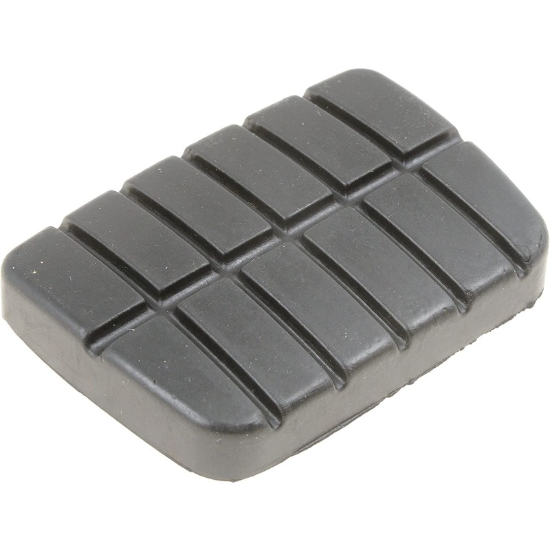 20725 Help Series Brake Pedal Pad - Sold individually - Brake And Clutch Pedal Pad - BRAKE PEDAL PAD - Brake And Clutch Pedal Pad - Brake Pedal Cover - Pedal cover worn out or missing? This brake pedal pad is a direct replacement for a cracked, worn or missing pad, restoring a safe gripping surface to the brake pedal for safety and comfort. - Nissan 2019-09, Nissan 2004-74 - Dorman 20725 Brake And Clutch Pedal Pad Compatible with Select Nissan Models - Dorman Clutch Pedal Pad 20725