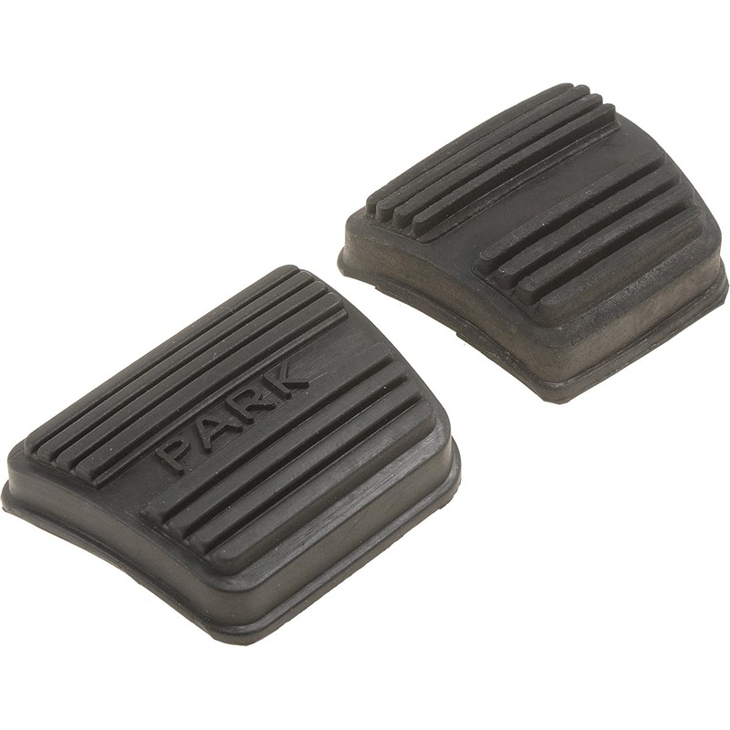 20741 Help Series Brake Pedal Pad - Set of 2 - Dorman 20741 Parking Brake Pedal Pads Compatible with Select Models, 2 Pack - Dorman Parking Brake Pedal Pad 20741 - DORMAN Parking Brake Pedal Pad for Ford