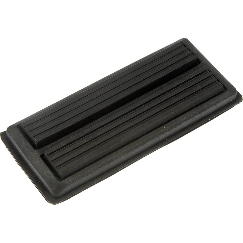 20754 Help Series Brake Pedal Pad - Sold individually - Brake Pedal Pad - BRAKE PEDAL PAD - Brake Pedal Pad - Brake Pedal Cover - Pedal cover worn out or missing? This brake pedal pad is a direct replacement for a cracked, worn or missing pad, restoring a safe gripping surface to the brake pedal for safety and comfort. - Chrysler 2006-80, Dodge 2008-80, Eagle 1995-93, Plymouth 2000-80 - Dorman 20754 Brake Pedal Pad Compatible with Select Models - Dorman Brake Pedal Pad 20754