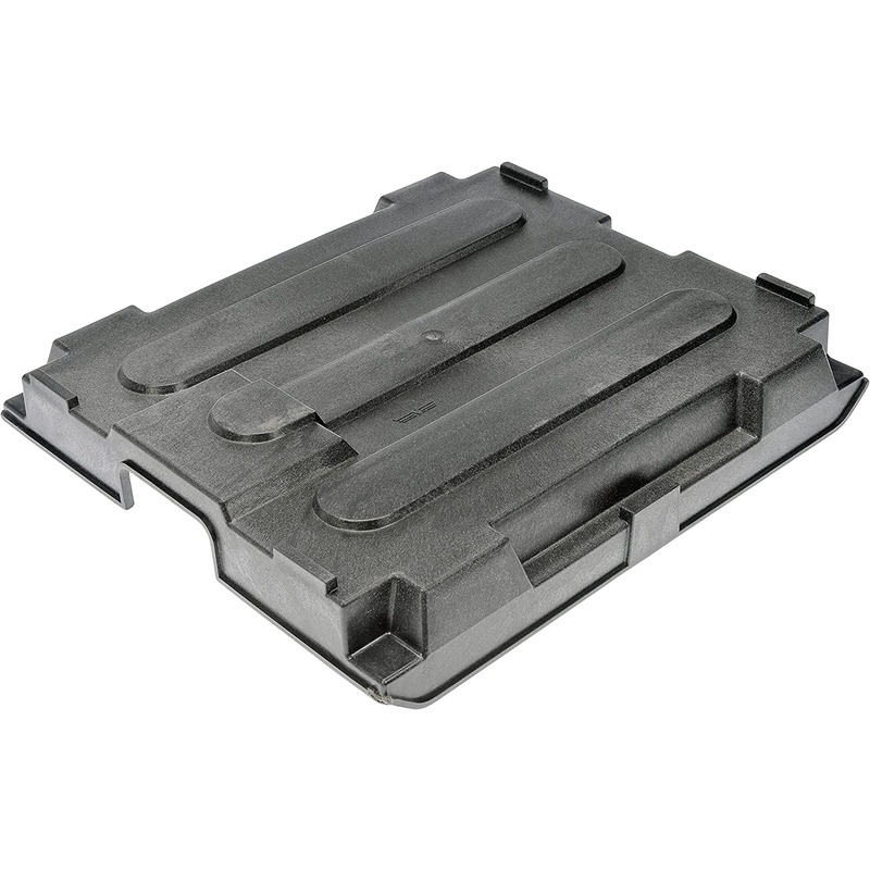 242-5601 HD Solutions Series Battery Box - Black, Plastic, Direct Fit - Battery Box Cover - Dorman 242-5601 Battery Box Cover Compatible with Select Chevrolet / GMC / Isuzu Models - DORMAN Battery Box Cover for Chevrolet - Black - Dorman Battery Cover 242-5601