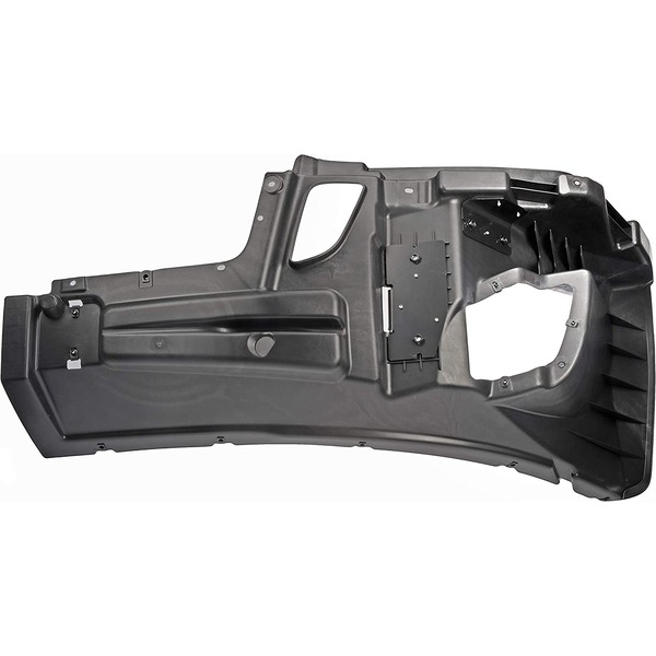 242-6037 Front, Driver Side HD Solutions Series Bumper Reinforcement, Plastic - Dorman Bumper Cover Reinforcement 242-6037 - DORMAN Front Driver Side 50" Bumper Reinforcement for Freightliner - Black - Heavy Duty Bumper Reinforcement