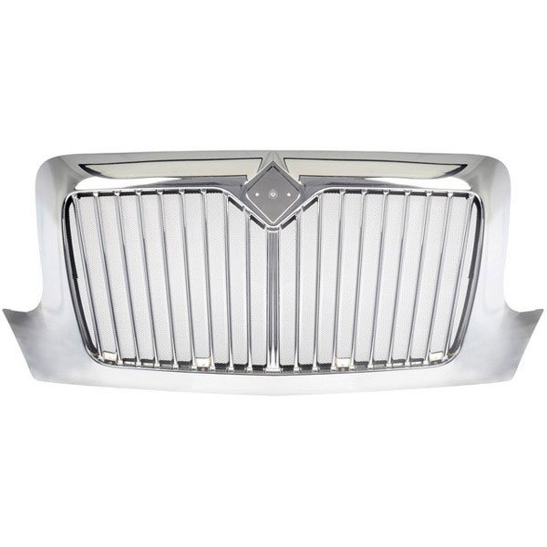 242-6093 HD Solutions Series Grille Chrome - Dorman 242-6093 Front Grille Compatible with Select IC Corporation/International Models - Dorman Grille 242-6093 - DORMAN - HD SOLUTIONS Radiator Grille for International - Chrome - Heavy Duty Front Grille