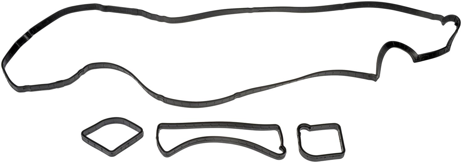 263-202 Valve Cover Gasket, OE Solutions Series - Dorman 263-202 Engine Valve Cover Gasket Compatible with Select Ford / Lincoln Models - Dorman Valve Cover Gasket 263-202 - Rubber Valve Cover Gasket Set: Exact Fit, 4 Pieces - Valve Cover Gasket - Valve Cover Gasket - Gasket - Engine Gasket - This valve cover gasket is designed to precisely match the original equipment gasket for specific engine applications. Made of durable materials, this gasket provides a long-lasting seal under extreme underhood conditions. - Ford 2020-12, Lincoln 2020-13