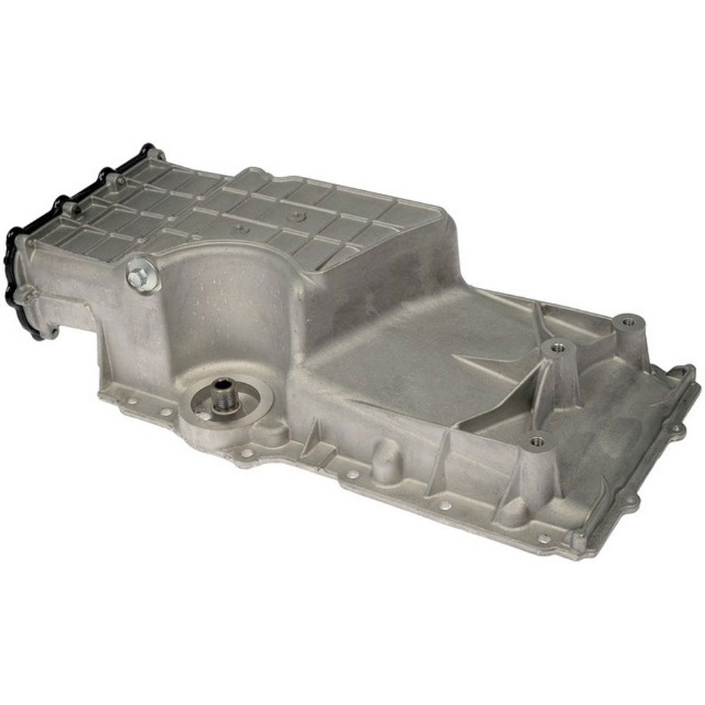 264-075 Aluminum Oil Pan, 2.7L, 6Cyl, OE Solutions Series - Dorman Oil Pan 264-075 - Engine Oil Pan: Direct Fit, Aluminum, Rear Sump, 5.5 Quart - OIL PAN - Engine Oil Pan - Oil Sump - Crankcase Assembly - Oil pan leaking? This engine oil pan is precision-engineered to match the original equipment pan on specific vehicle years, makes and models for a reliable replacement. - Chrysler Sebring 2010-08, Dodge Avenger 2010-08