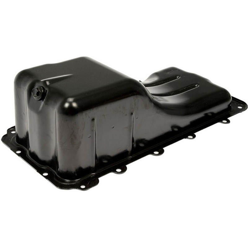264-091 Oil Pan, OE Solutions Series - Dorman Oil Pan 264-091 - Engine Oil Pan: Direct Fit, Steel, Front Sump, 6 Quart - Oil Pan - Engine Oil Pan - Oil Sump - Crankcase Assembly - Oil pan leaking? This engine oil pan is precision-engineered to match the original equipment pan on specific vehicle years, makes and models for a reliable replacement. - Ford Mustang 2012-07