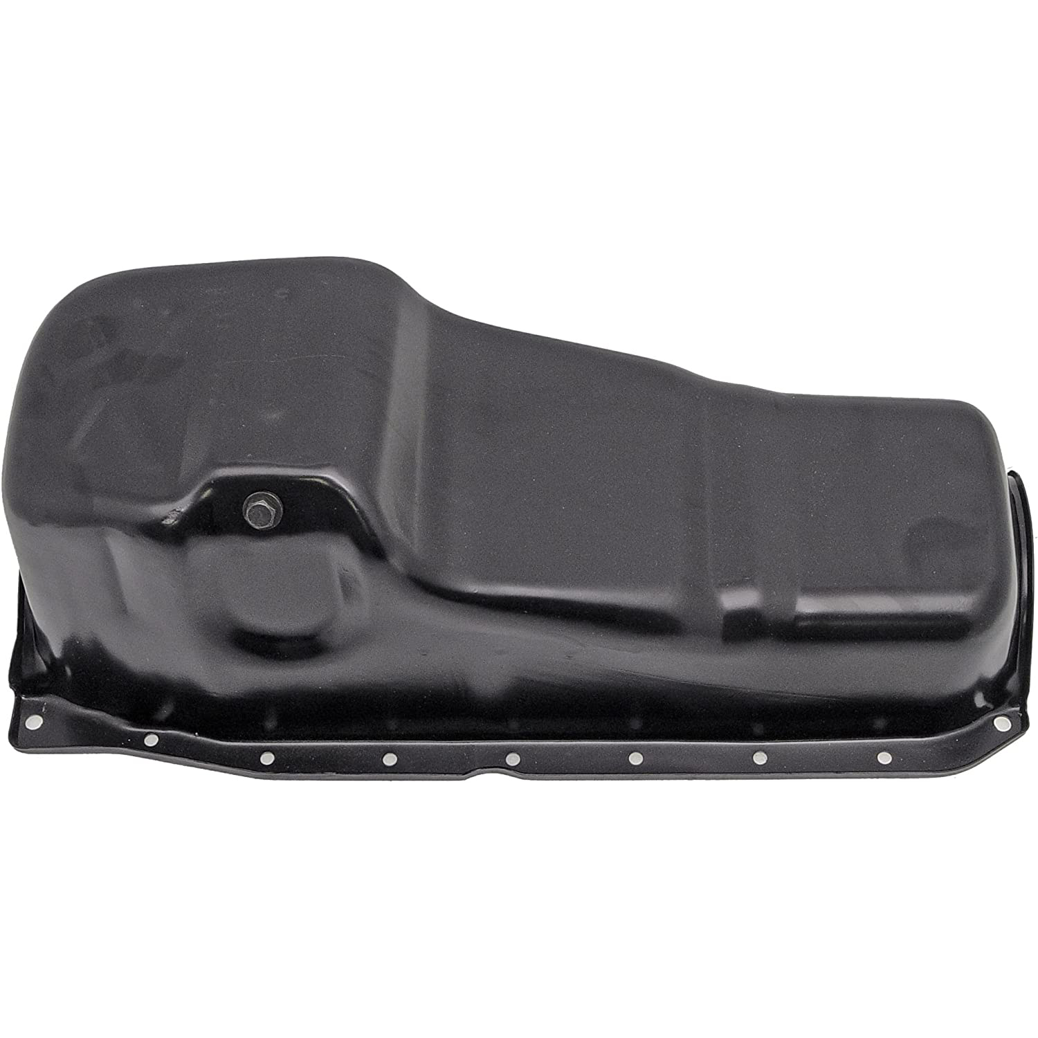 264-100 Steel Oil Pan, OE Solutions Series - Dorman 264-100 Engine Oil Pan Compatible with Select Models - Dorman Oil Pan 264-100 - Engine Oil Pan - Engine Oil Pan: Direct Fit, Steel, Rear Sump - OIL PAN - Engine Oil Pan - Crankcase Assembly - Oil Sump - Oil pan leaking? This engine oil pan is precision-engineered to match the original equipment pan on specific vehicle years, makes and models for a reliable replacement. - General Motors 2007-83, General Motors 1979