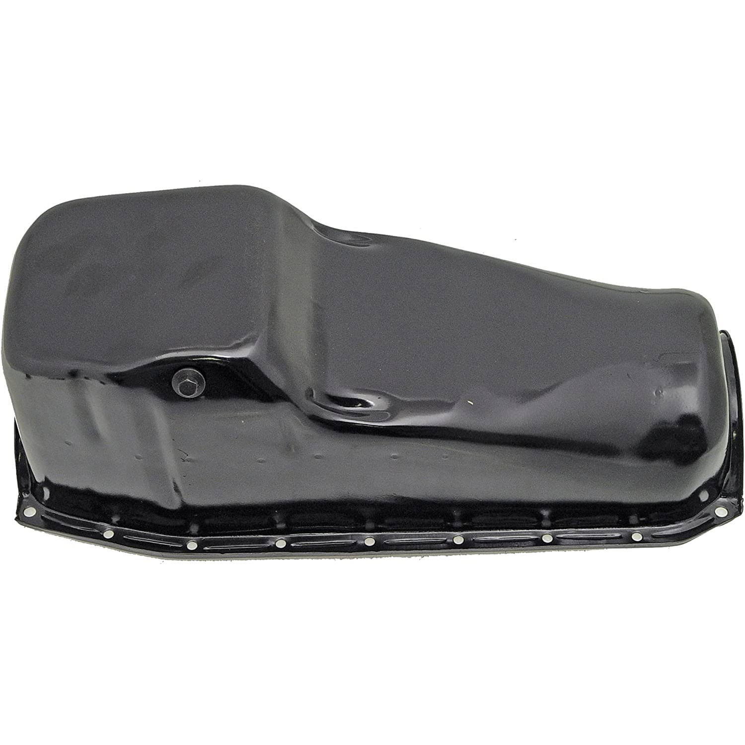 264-103 Oil Pan, 4.4/5.0/5.7L Engine, 8 Cyl - Dorman 264-103 Engine Oil Pan Compatible with Select Models - Dorman Oil Pan 264-103 - Engine Oil Pan - Engine Oil Pan: Direct Fit, Steel, Rear Sump - OIL PAN - Engine Oil Pan - Crankcase Assembly - Oil Sump - Oil pan leaking? This engine oil pan is precision-engineered to match the original equipment pan on specific vehicle years, makes and models for a reliable replacement. - Buick 1985-79, Cadillac 1980-79, Chevrolet 1986-80, GMC 1985-79, Oldsmobile 1985-78, Pontiac 1986-79