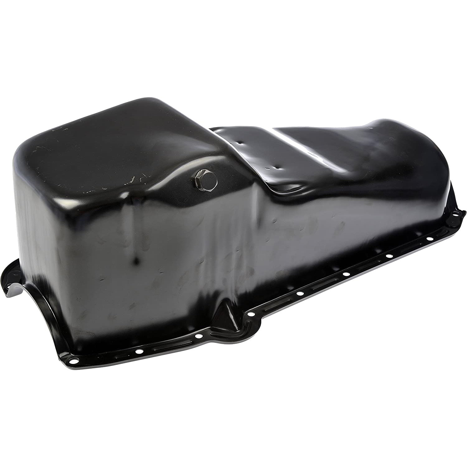 264-104 Oil Pan, 5.4/5.3/5.0/5.7L Engine, 8 Cyl - Dorman 264-104 Engine Oil Pan Compatible with Select Models - Engine Oil Pan - Engine Oil Pan: Direct Fit, Steel, Rear Sump - OIL PAN - Engine Oil Pan - Crankcase Assembly - Oil Sump - Oil pan leaking? This engine oil pan is precision-engineered to match the original equipment pan on specific vehicle years, makes and models for a reliable replacement. - General Motors 1980-63, General Motors 1956
