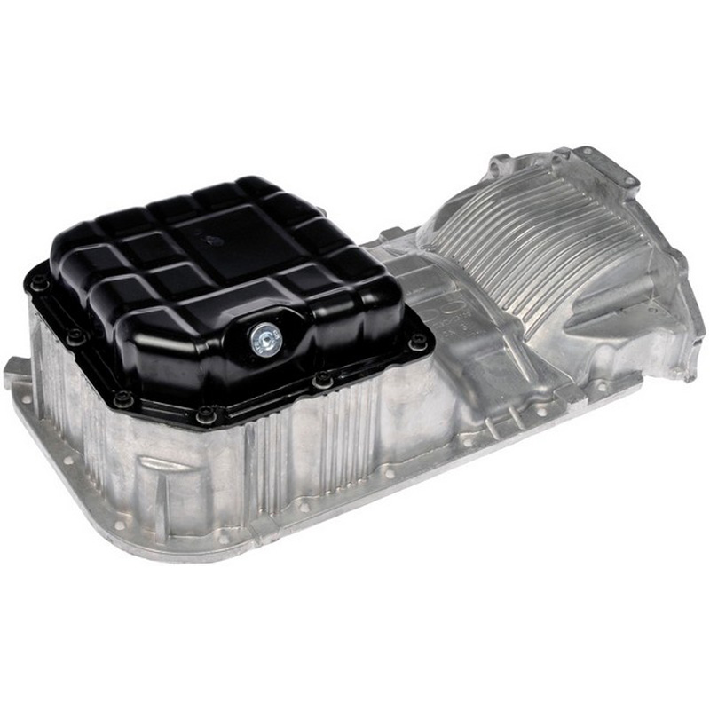 264-116 Oil Pan, 2.4L, 4Cyl, OE Solutions Series - Dorman Oil Pan 264-116 - Engine Oil Pan: Direct Fit, Steel and Aluminum, Center Sump, 4.2 Quart - Oil Pan - Engine Oil Pan - Oil Sump - Crankcase Assembly - Oil pan leaking? This engine oil pan is precision-engineered to match the original equipment pan on specific vehicle years, makes and models for a reliable replacement. - Hyundai 2006-05, Hyundai 2003-02, Kia 2005-01