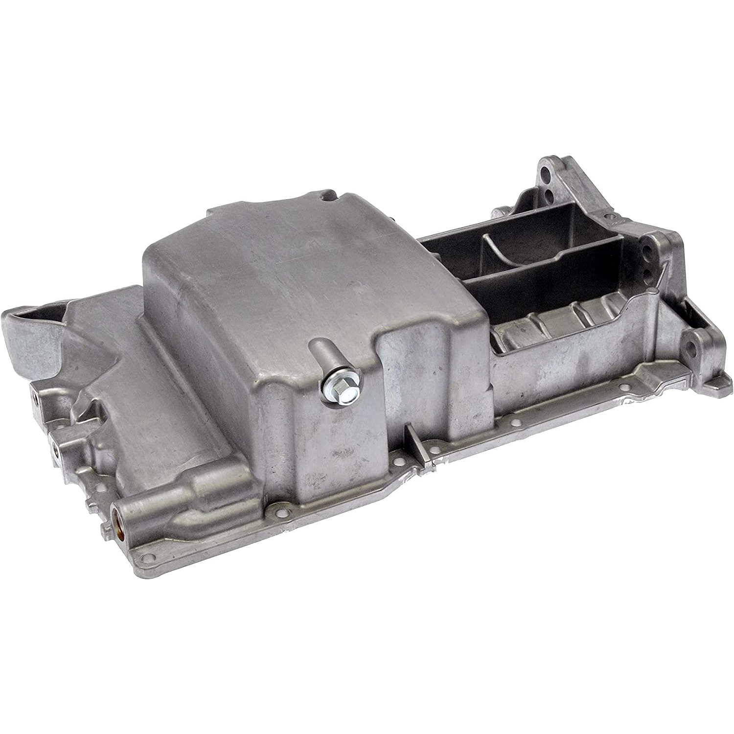 264-133 Aluminum Oil Pan, OE Solutions Series - Dorman 264-133 Engine Oil Pan Compatible with Select Models - Dorman Oil Pan 264-133 - Engine Oil Pan - Engine Oil Pan: Direct Fit, Aluminum, Center Sump - OIL PAN - Engine Oil Pan - Oil Sump - Crankcase Assembly - Oil pan leaking? This engine oil pan is precision-engineered to match the original equipment pan on specific vehicle years, makes and models for a reliable replacement. - Buick 2017-10, Chevrolet 2017-05, GMC 2017-10, Pontiac 2010-05, Saturn 2010-05