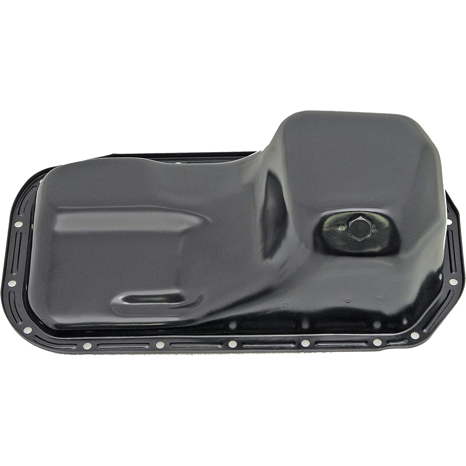 264-203 Steel Oil Pan, 1.5L, 4Cyl, OE Solutions Series - Dorman Oil Pan 264-203 - OIL PAN - Engine Oil Pan - Crankcase Assembly - Oil Sump - Oil pan leaking? This engine oil pan is precision-engineered to match the original equipment pan on specific vehicle years, makes and models for a reliable replacement. - Dodge Colt 1994-91, Eagle Summit 1996-91, Mitsubishi Mirage 1996-91, Plymouth Colt 1994-91