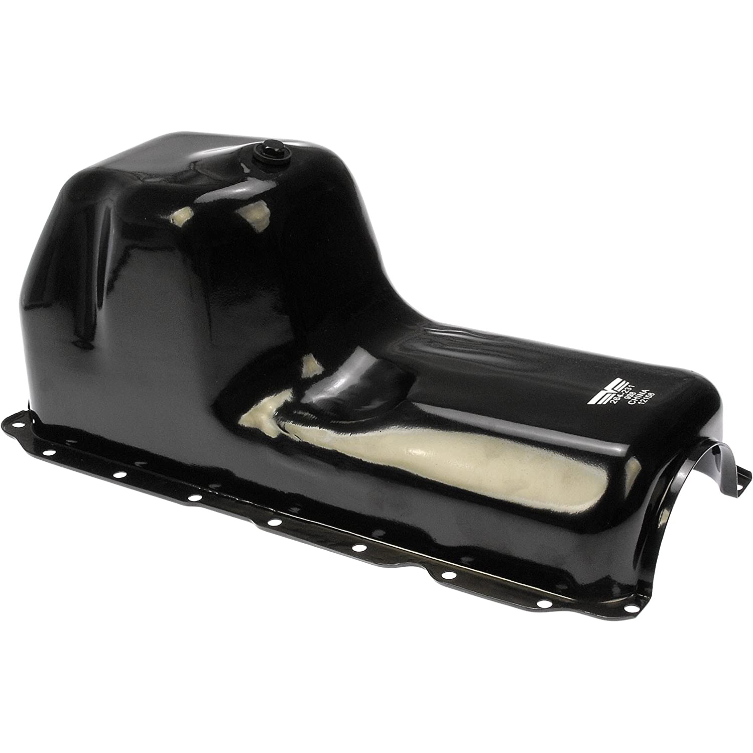 264-231 Steel Oil Pan, OE Solutions Series - Dorman 264-231 Engine Oil Pan Compatible with Select Dodge / Jeep Models - Dorman Oil Pan 264-231 - Engine Oil Pan - Engine Oil Pan: Direct Fit, Steel, Rear Sump - OIL PAN - Engine Oil Pan - Crankcase Assembly - Oil Sump - Oil pan leaking? This engine oil pan is precision-engineered to match the original equipment pan on specific vehicle years, makes and models for a reliable replacement. - Dodge 2002-94, Jeep 1998-94