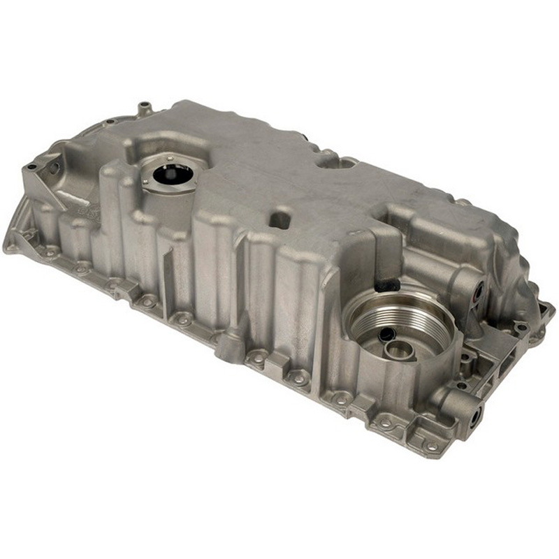 264-237 Oil Pan, OE Solutions Series - Dorman Oil Pan 264-237 - Engine Oil Pan: Direct Fit, Aluminum, Center Sump, 5.8 Quart - OIL PAN - Engine Oil Pan - Oil Sump - Crankcase Assembly - Oil pan leaking? This engine oil pan is precision-engineered to match the original equipment pan on specific vehicle years, makes and models for a reliable replacement. - Volvo 2009-99