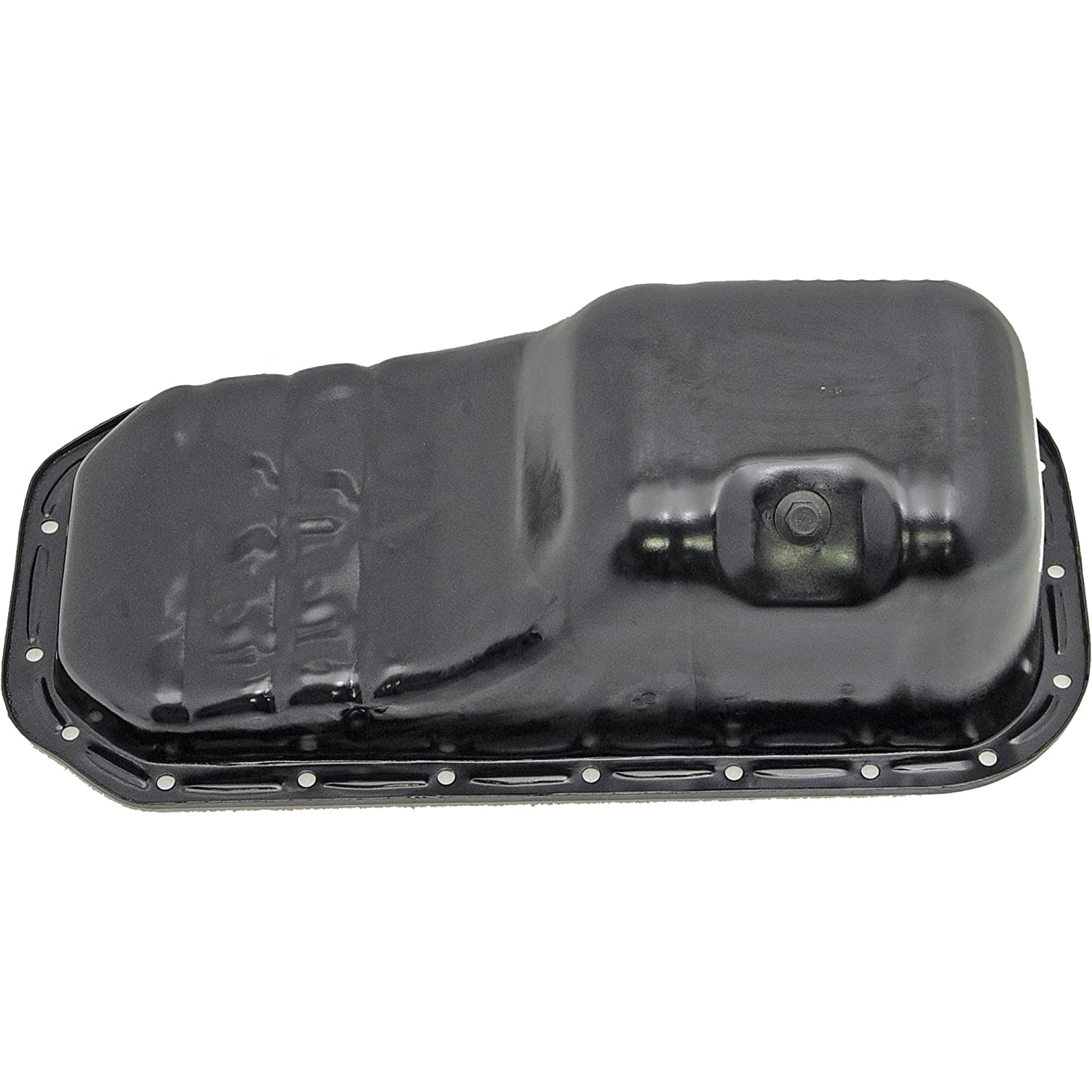 264-300 Steel Oil Pan, 1.6L, 4Cyl, OE Solutions Series - Dorman 264-300 Engine Oil Pan Compatible with Select Geo / Toyota Models - Dorman Oil Pan 264-300 - Engine Oil Pan: Direct Fit, Steel, Rear Sump - OIL PAN - Engine Oil Pan - Oil Sump - Crankcase Assembly - Oil pan leaking? This engine oil pan is precision-engineered to match the original equipment pan on specific vehicle years, makes and models for a reliable replacement. - Geo Prizm 1992-90, Toyota Celica 1993-90, Toyota Corolla 1992-88, Toyota MR2 1989-88