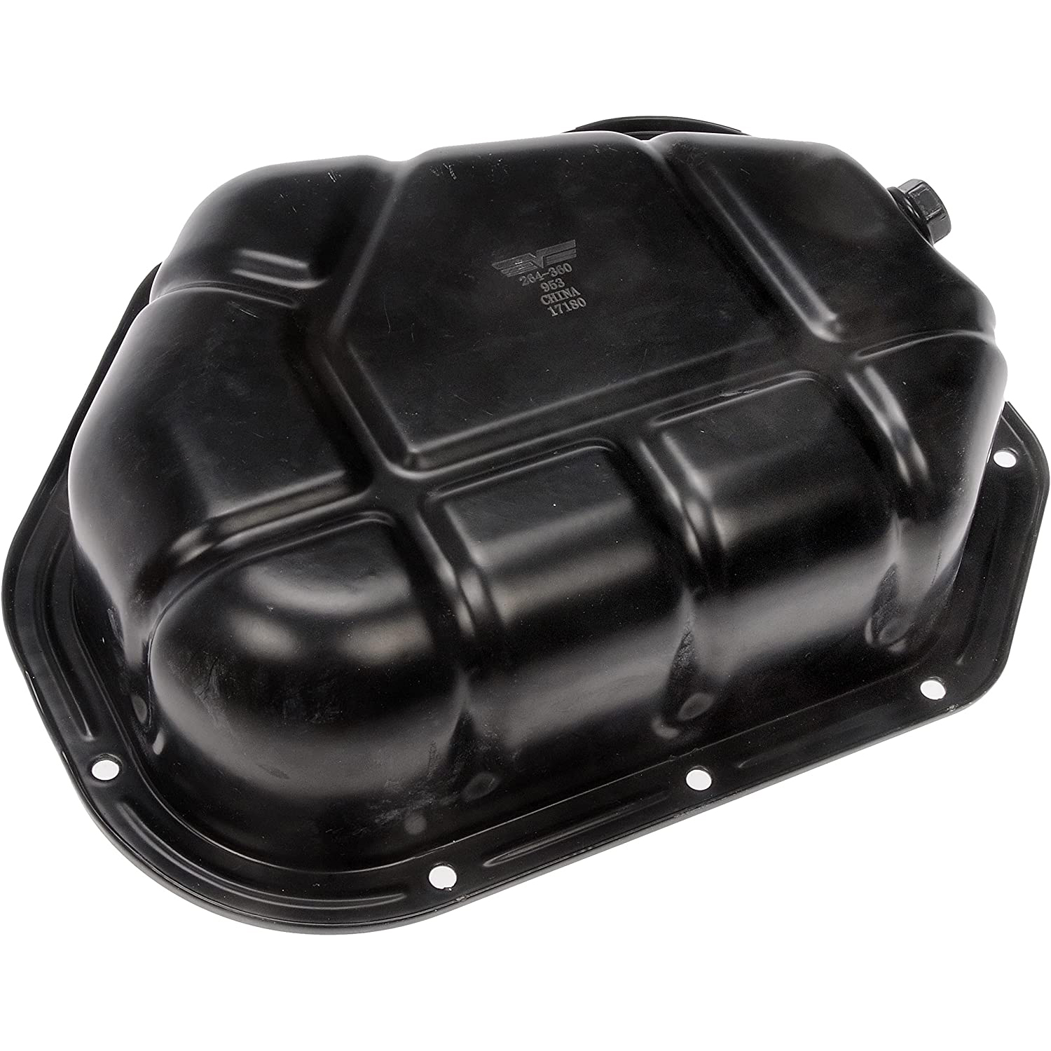 264-360 Steel Oil Pan, 2.7L, 6Cyl, OE Solutions Series - Dorman 264-360 Engine Oil Pan Compatible with Select Hyundai/Kia Models - Engine Oil Pan: Direct Fit, Steel, Front Sump - OIL PAN - Engine Oil Pan - Oil Sump - Crankcase Assembly - Oil pan leaking? This engine oil pan is precision-engineered to match the original equipment pan on specific vehicle years, makes and models for a reliable replacement. - Hyundai Santa Fe 2005-01, Hyundai Tucson 2009-05, Kia Sportage 2010-05