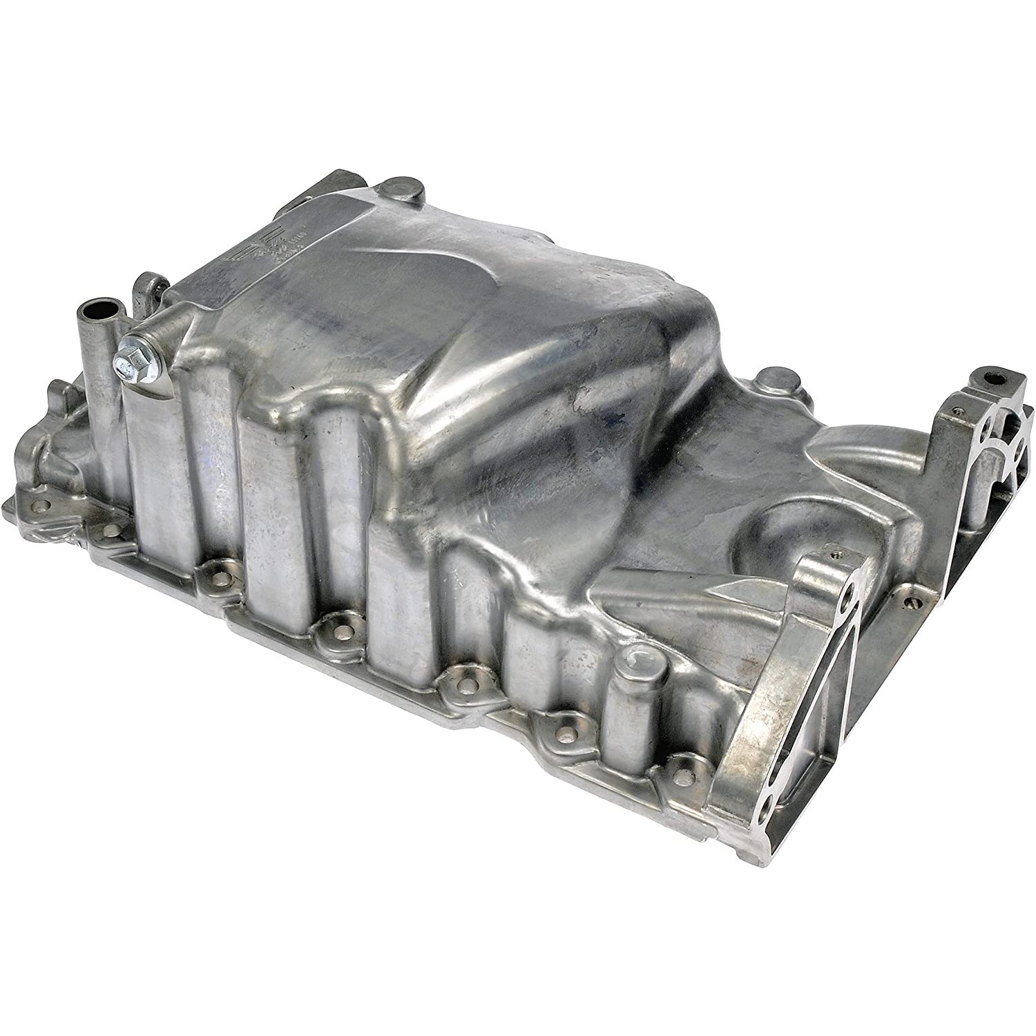 264-374 Aluminum Oil Pan, OE Solutions Series - Dorman 264-374 Engine Oil Pan Compatible with Select Ford / Lincoln Models - Dorman Oil Pan 264-374 - Engine Oil Pan - Engine Oil Pan: Direct Fit, Aluminum, Center Sump - OIL PAN - Engine Oil Pan - Oil Sump - Crankcase Assembly - Oil pan leaking? This engine oil pan is precision-engineered to match the original equipment pan on specific vehicle years, makes and models for a reliable replacement. - Ford 2019-12, Lincoln 2020-13