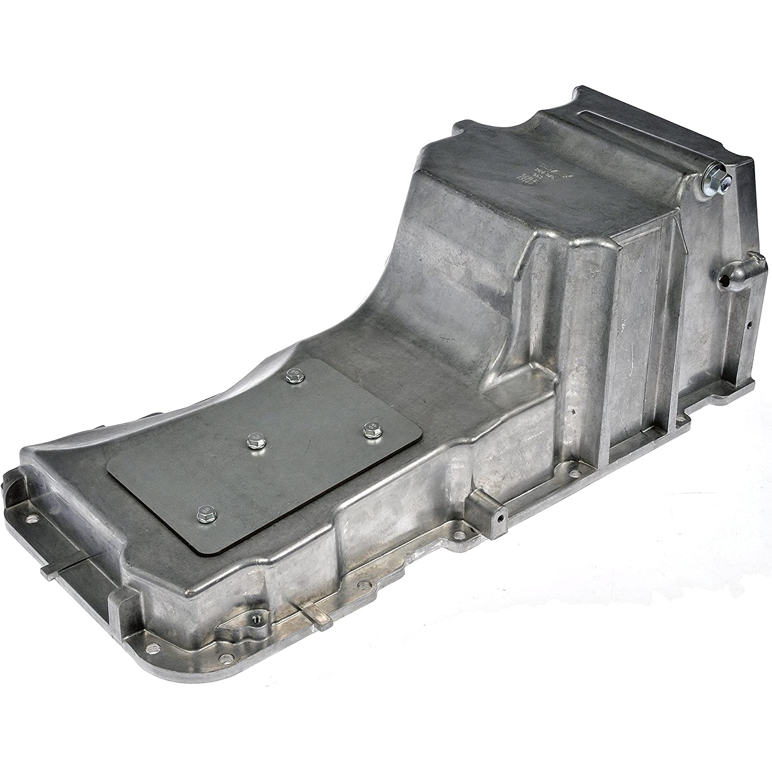 264-375 Aluminum Oil Pan, OE Solutions Series - Dorman 264-375 Engine Oil Pan Compatible with Select Models - Dorman Oil Pan 264-375 - Engine Oil Pan - Engine Oil Pan: Direct Fit, Aluminum, Center Sump, 5 Quart - OIL PAN - Engine Oil Pan - Crankcase Assembly - Oil Sump - Oil pan leaking? This engine oil pan is precision-engineered to match the original equipment pan on specific vehicle years, makes and models for a reliable replacement. - General Motors 2020-05, Isuzu 2018-14