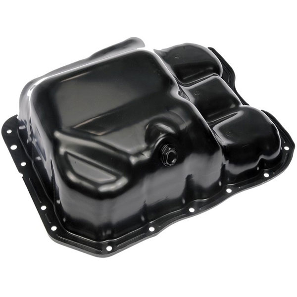 264-424 Steel Oil Pan, 2.0L, 4Cyl, OE Solutions Series - Dorman 264-424 Engine Oil Pan Compatible with Select Hyundai/Kia Models - Dorman Oil Pan 264-424 - Engine Oil Pan: Direct Fit, Steel, Front Sump - OIL PAN - Engine Oil Pan - Crankcase Assembly - Oil Sump - Oil pan leaking? This engine oil pan is precision-engineered to match the original equipment pan on specific vehicle years, makes and models for a reliable replacement. - Hyundai Tucson 2013-11, Kia Forte 2013-10, Kia Forte Koup 2013-10, Kia Forte5 2013-12