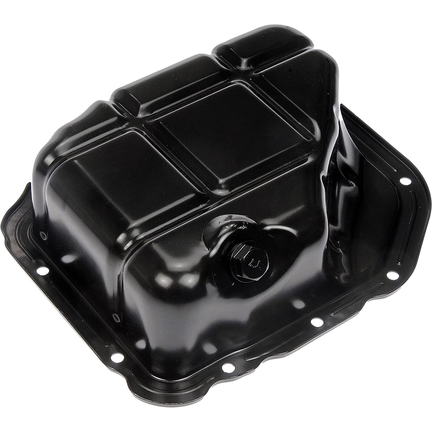 264-431 Oil Pan, 3.5L, 6Cyl, OE Solutions Series - Dorman Oil Pan 264-431 - Engine Oil Pan: Direct Fit, Steel, Front Sump - OIL PAN - Engine Oil Pan - Crankcase Assembly - Oil Sump - Oil pan leaking? This engine oil pan is precision-engineered to match the original equipment pan on specific vehicle years, makes and models for a reliable replacement. - Hyundai Santa Fe 2006-03