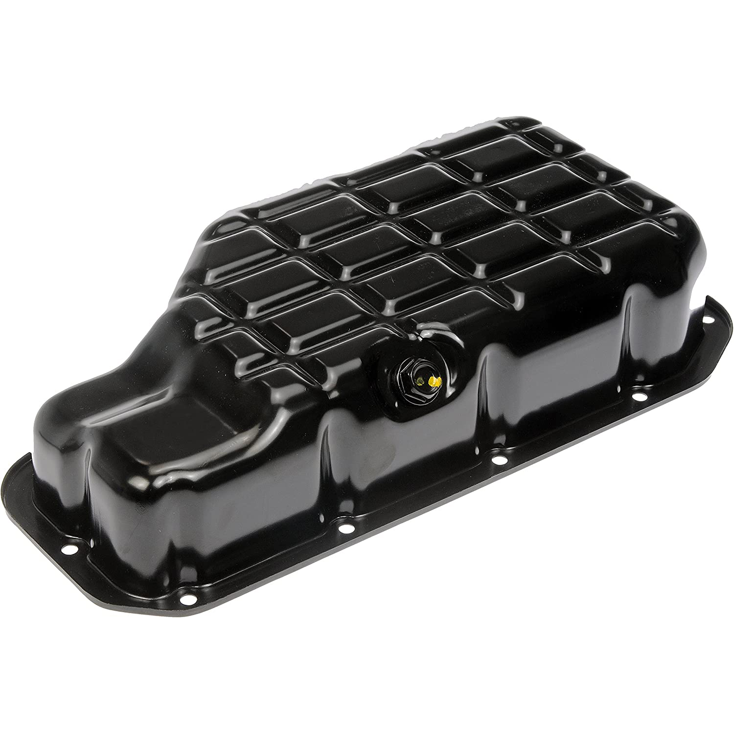 264-435 Steel Oil Pan, OE Solutions Series - Dorman 264-435 Engine Oil Pan Compatible with Select Hyundai/Kia Models - Dorman Oil Pan 264-435 - Engine Oil Pan - Engine Oil Pan: Direct Fit, Steel, Front Sump, 5.5 Quart - OIL PAN - Engine Oil Pan - Crankcase Assembly - Oil Sump - Oil pan leaking? This engine oil pan is precision-engineered to match the original equipment pan on specific vehicle years, makes and models for a reliable replacement. - Hyundai 2016-09, Kia 2015, Kia 2011-07