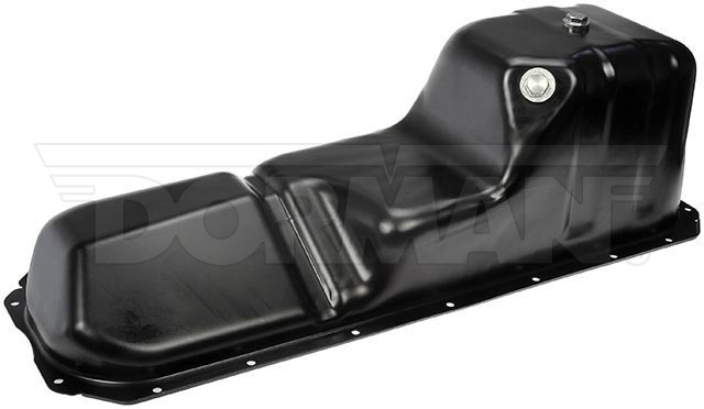 264-5104 Steel Oil Pan, HD Solutions Series - Dorman 264-5104 Front Sump Engine Oil Pan Compatible with Select IC Corporation / International Models - DORMAN Front Sump Engine Oil Pan for MaxxForce DT - Dorman Oil Pan 264-5104 - Engine Oil Pan: Direct Fit, Steel, Front Sump, 30 Quart - Engine Oil Pan - Steel, Front Sump, 36" Length, 30 qt. Capacity, with Drain Plug